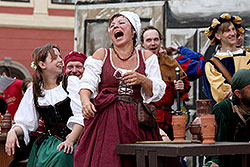 Slavnosti pětilisté růže Český Krumlov, foto: © Lubor Mrázek