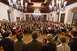 Vánoční koncert pěveckého sboru ZUŠ Český Krumlov Medvíďata, foto: © Lubor Mrázek
