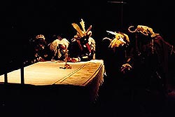 Historické drama Ďábel proti Bohu - rekonstrukce čarodějnických procesů ve výsostně divadelním tvaru
