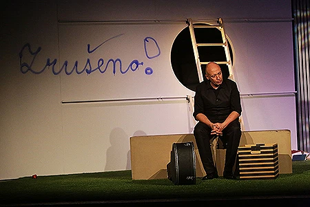 Robert Jašków v představení Intimní příběhy z Ráje, foto: Radovan Šťastný