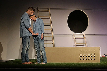 Peter Pecha, Jitka Ježková v představení Intimní příběhy z Ráje, foto: Radovan Šťastný