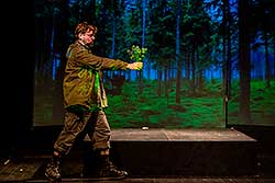 Petr Lněnička v představení Svatební cesta do Jiljí, foto: Radek Drbohlav