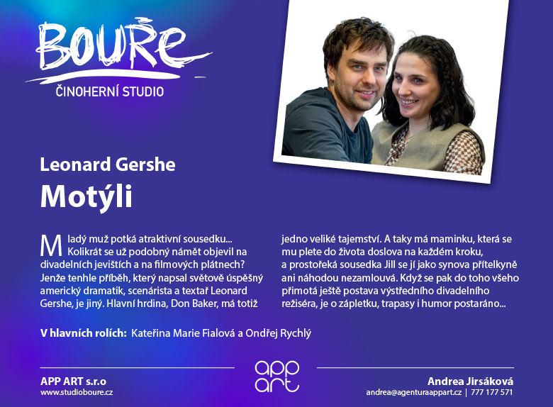 Mot&yacute;li - nab&iacute;dkov&yacute; list