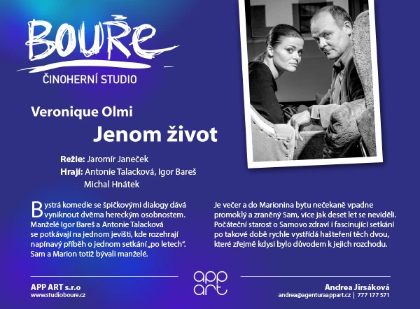 Nabídkový list - Jenom život